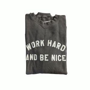 Sub Urban Riot Men's Work Hard And Be Nice Long Sleeve Tee, Size Small